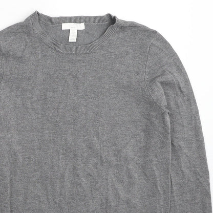 Womens UK Size S H&M Grey Pullover Jumper