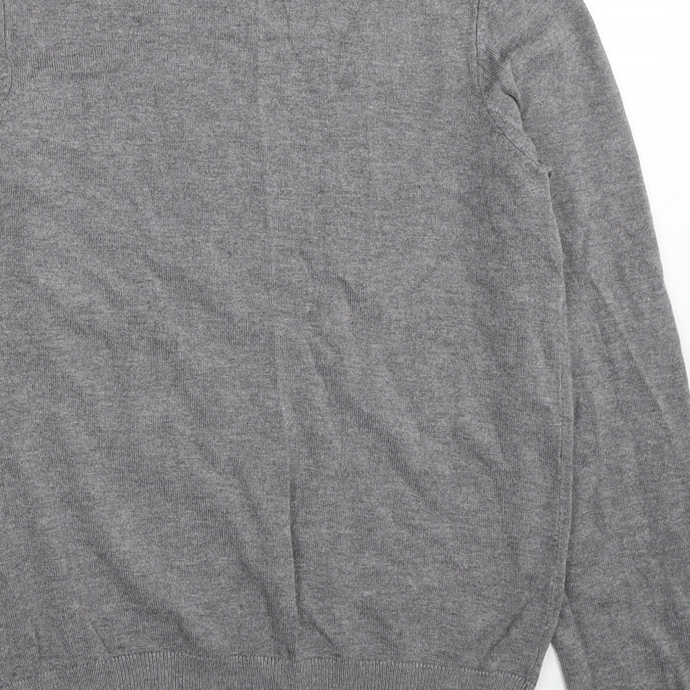 Womens UK Size S H&M Grey Pullover Jumper