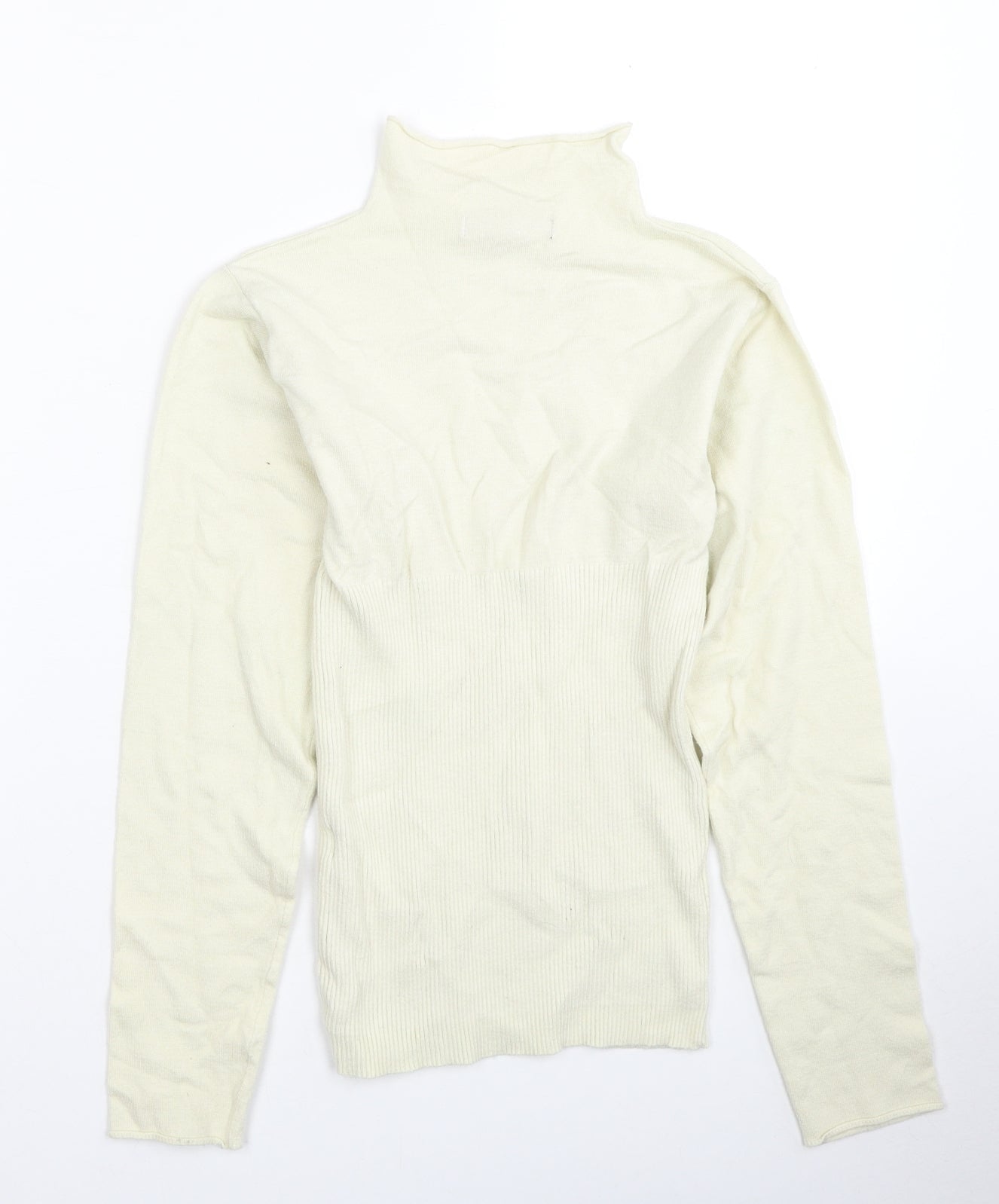 Womens UK Size 10 Missguided Ivory Pullover Jumper