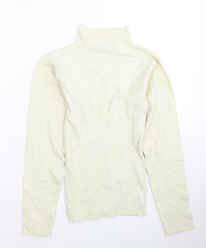Womens UK Size 10 Missguided Ivory Pullover Jumper