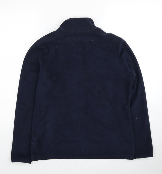 Marks and Spencer Womens Blue Jacket Size 14 Zip