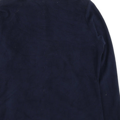 Marks and Spencer Womens Blue Jacket Size 14 Zip