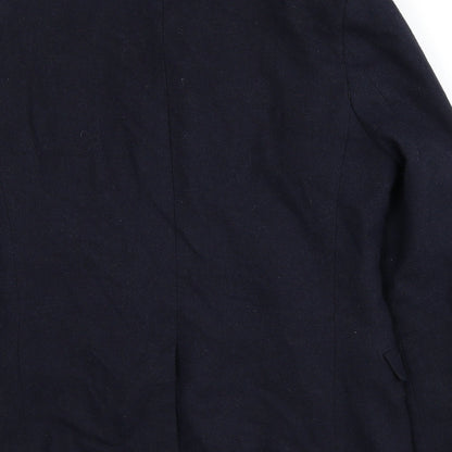 Mens UK Size 38 Topman Regular Blue Suit Jacket