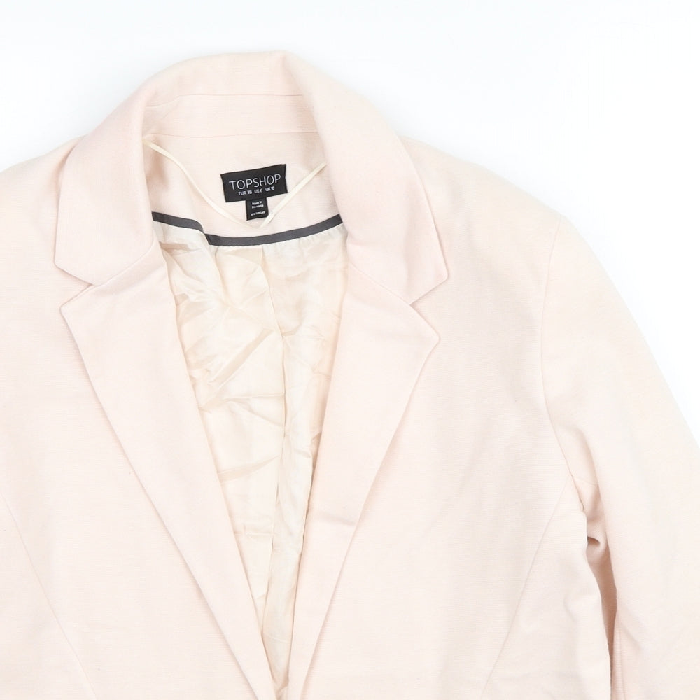Womens UK Size 10 H&M Pink Jacket
