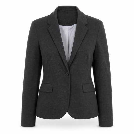 Womens UK Size 14 Vintage Boutique Grey Jacket