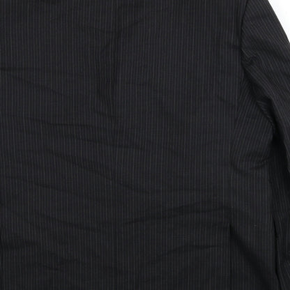 Mens UK Size 44 Marks and Spencer Regular Black Suit Jacket
