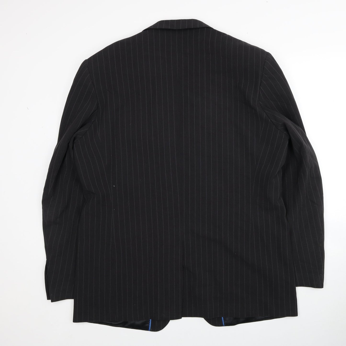 Mens UK Size 44 Butler & Webb Regular Black Suit Jacket
