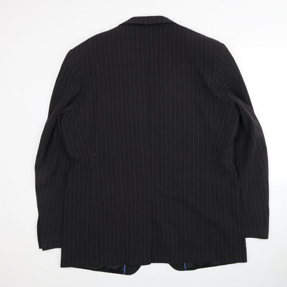 Mens UK Size 44 Butler & Webb Regular Black Suit Jacket