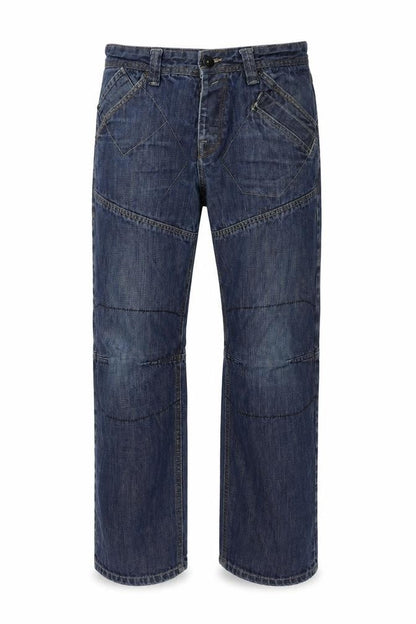 Mens UK Size 36 in Prm Denim Regular Fit Straight Blue Jeans