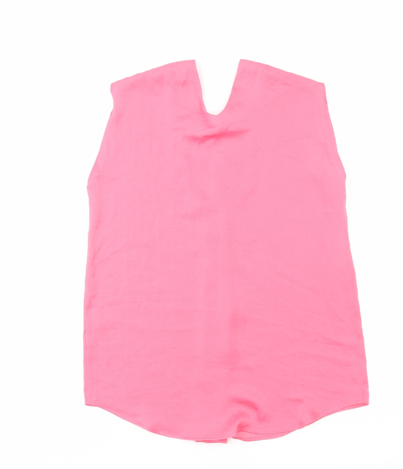 Womens UK Size 6 Marks and Spencer Pink Basic Blouse