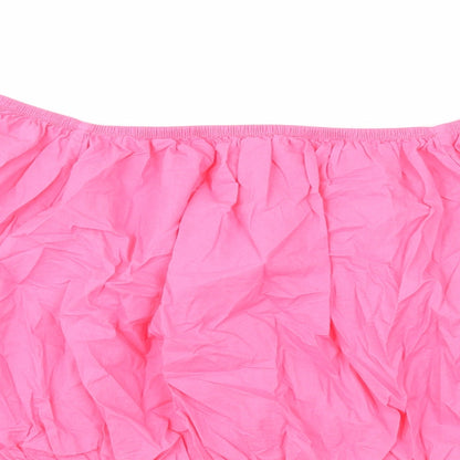 Womens UK Size 20 Marks and Spencer Pink Cropped Blouse