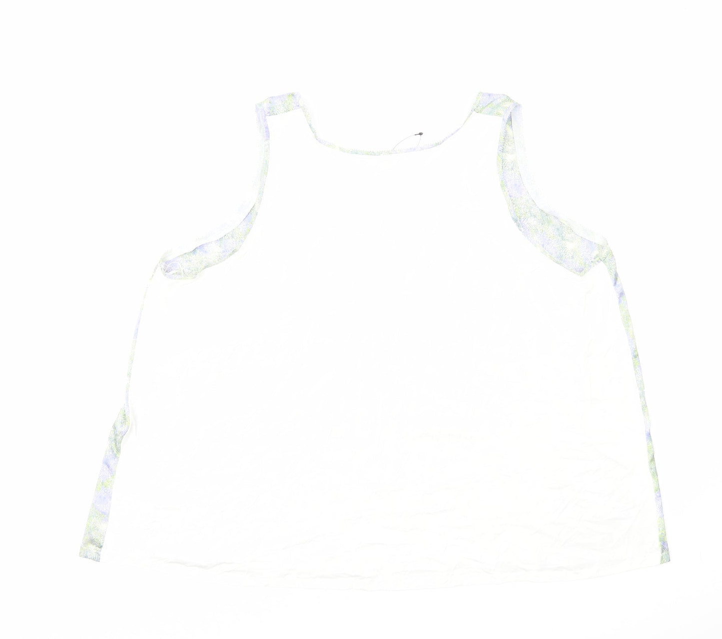 Womens UK Size 24 Marks and Spencer Multicoloured Basic Tank