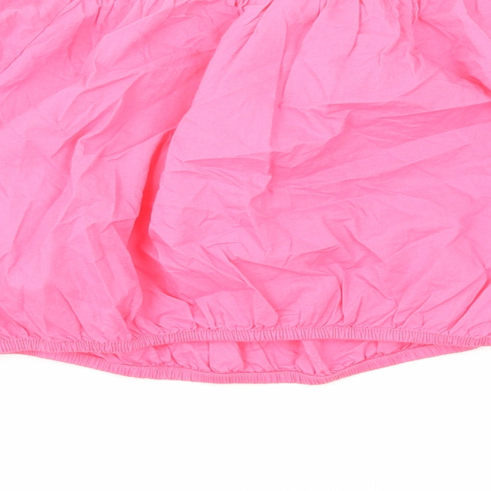 Womens UK Size 18 Marks and Spencer Pink Cropped Blouse