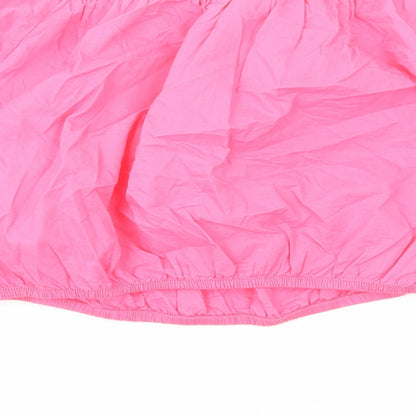 Womens UK Size 18 Marks and Spencer Pink Cropped Blouse