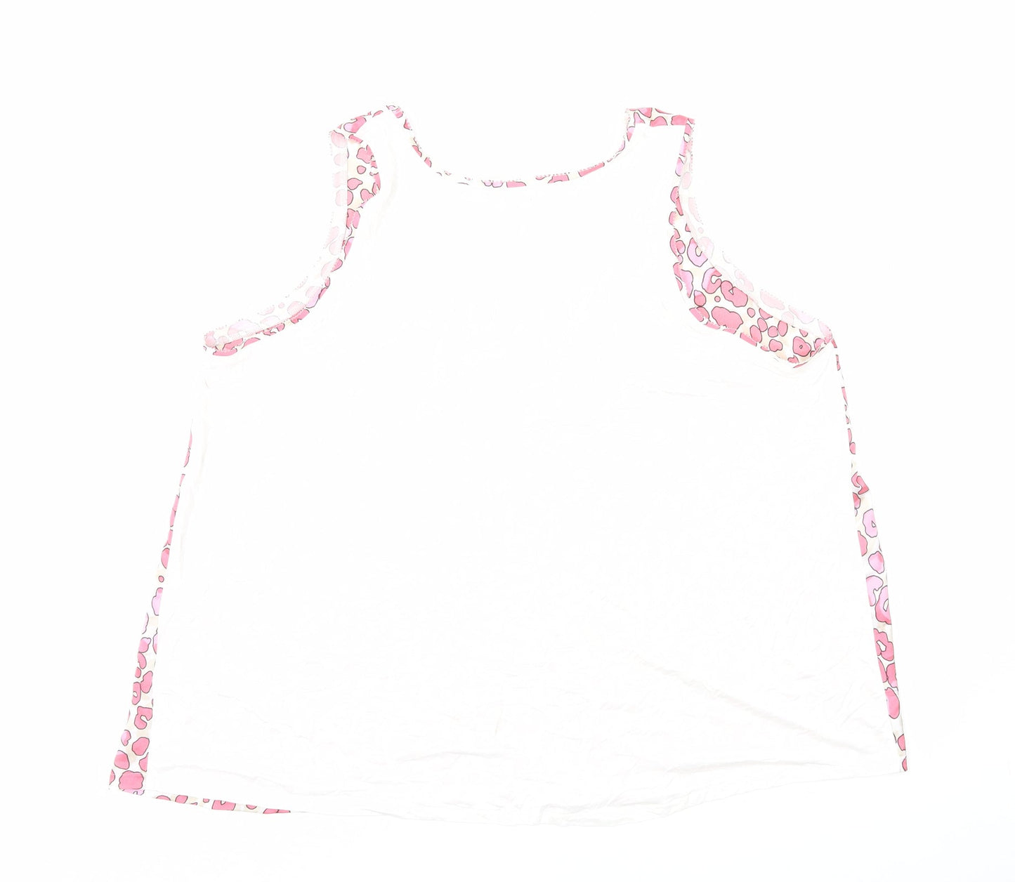 Womens UK Size 20 Marks and Spencer Pink Basic Tank