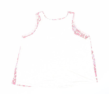 Womens UK Size 20 Marks and Spencer Pink Basic Tank