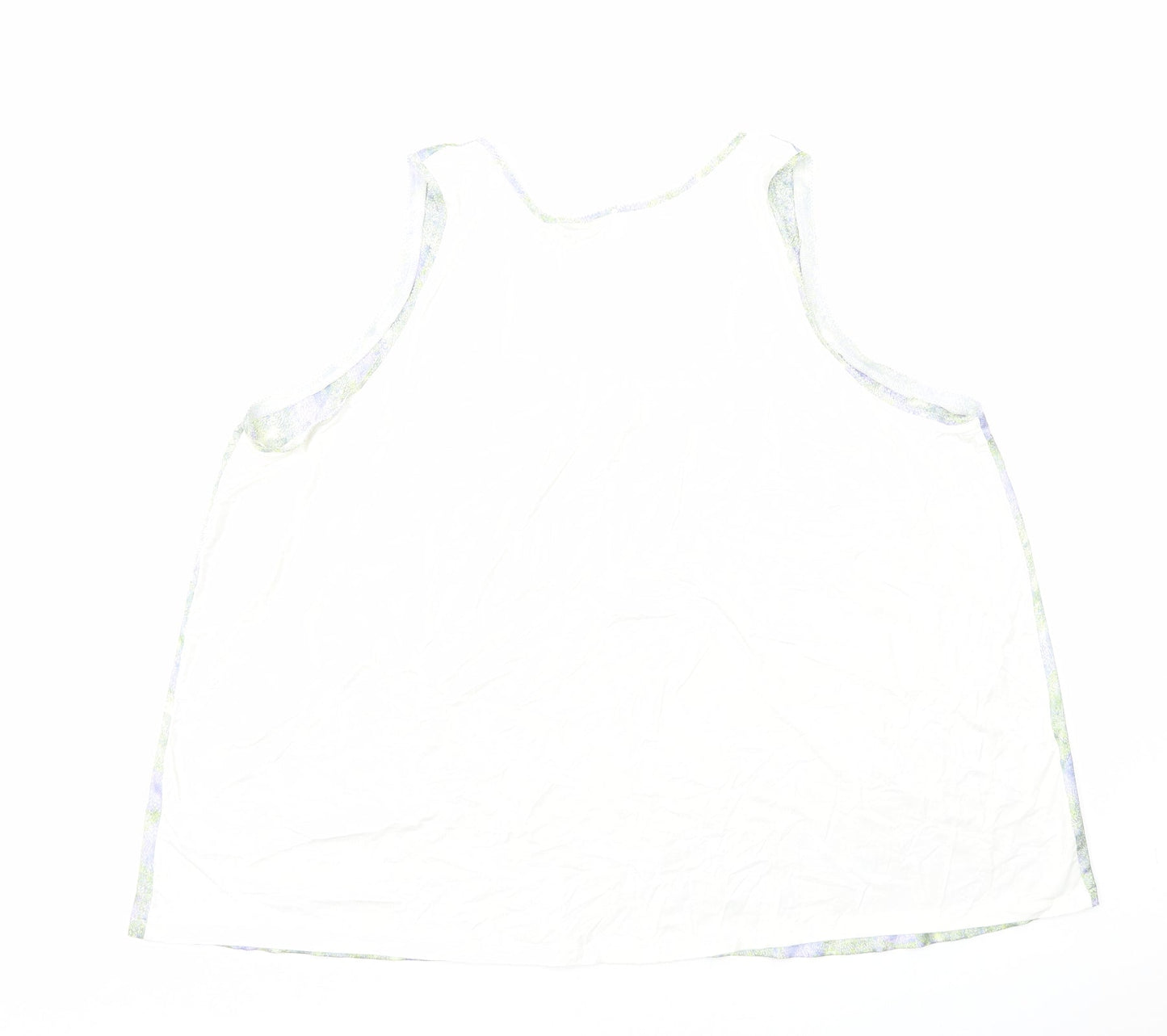 Womens UK Size 24 Marks and Spencer Multicoloured Basic Tank