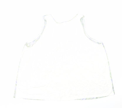 Womens UK Size 24 Marks and Spencer Multicoloured Basic Tank