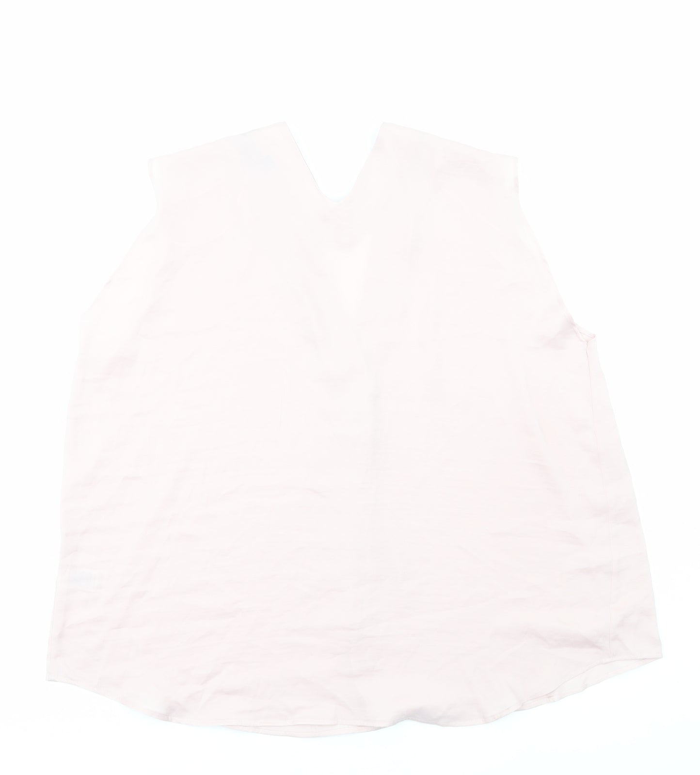 Womens UK Size 20 Marks and Spencer Pink Basic Tank