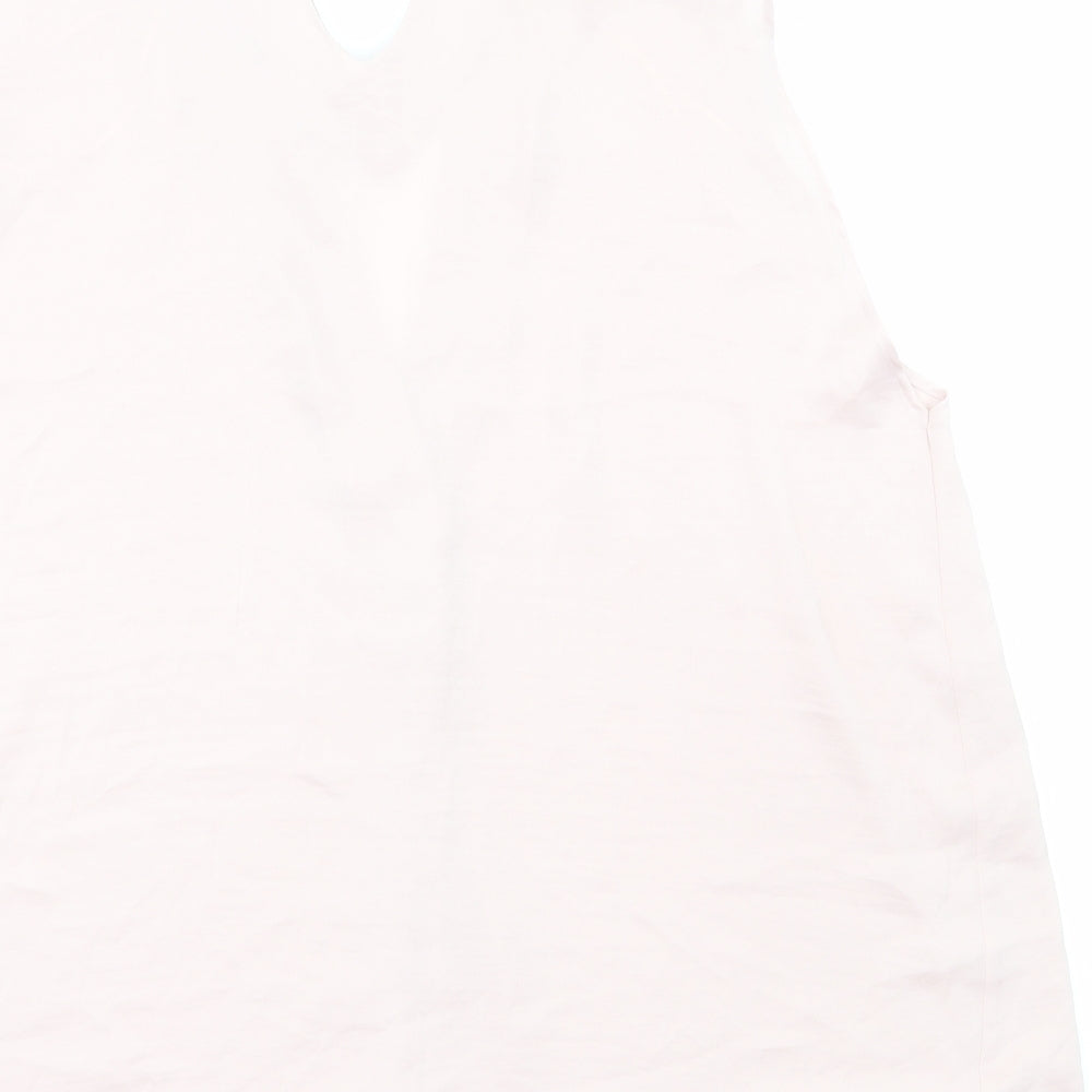 Womens UK Size 20 Marks and Spencer Pink Basic Tank