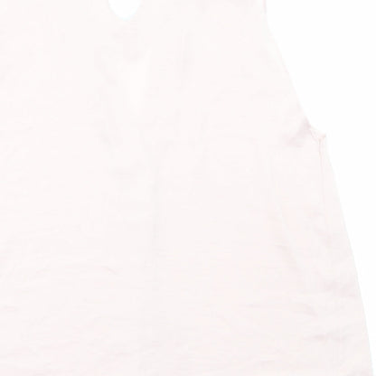 Womens UK Size 20 Marks and Spencer Pink Basic Tank