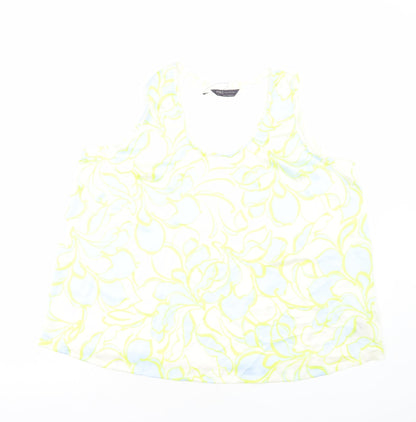 Womens UK Size 18 Marks and Spencer Multicoloured Basic Tank