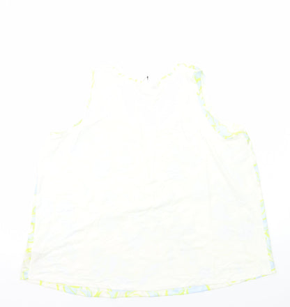 Womens UK Size 18 Marks and Spencer Multicoloured Basic Tank