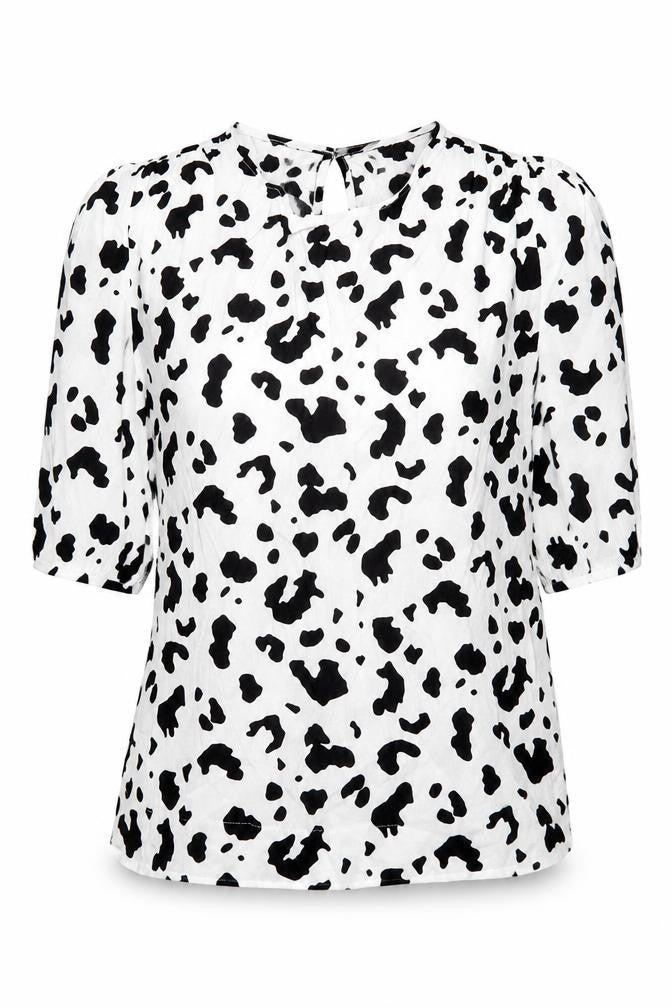 Womens UK Size 10 River Island White Basic Blouse