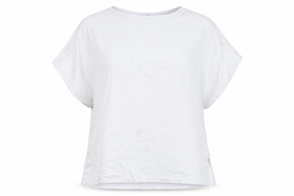 Womens UK Size 14 Marks and Spencer Grey Basic Blouse
