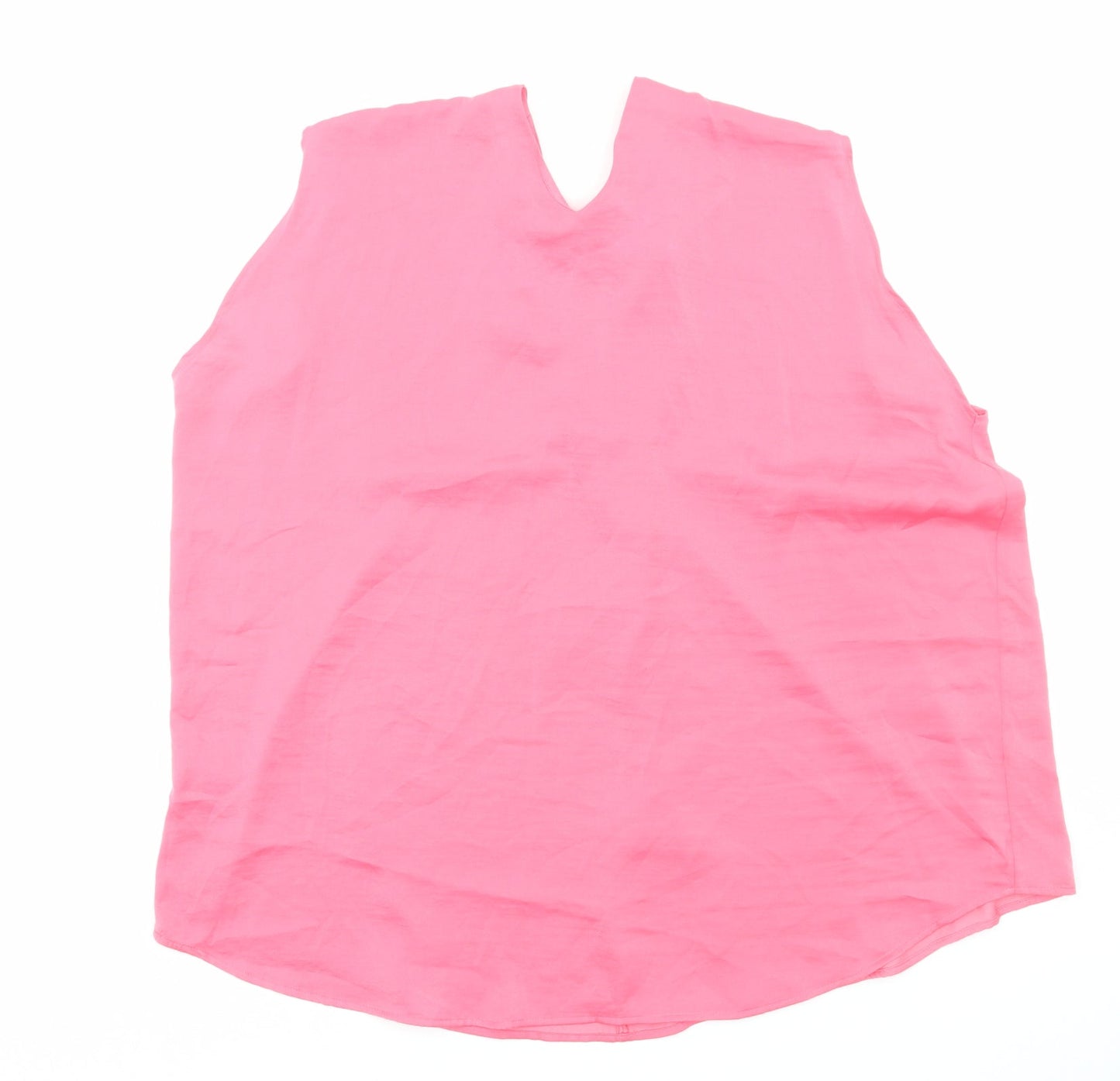 Womens UK Size 20 Marks and Spencer Pink Basic Blouse