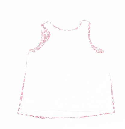 Womens UK Size 10 Marks and Spencer Pink Basic Blouse