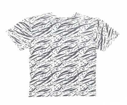 Womens UK Size 8 Topshop White Basic T-Shirt