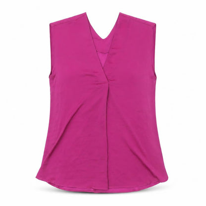 Womens UK Size 10 Marks and Spencer Purple Basic Blouse