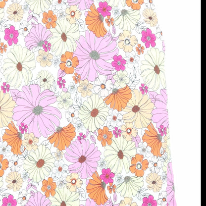 Womens UK Size 8 Marks and Spencer Multicoloured Basic Blouse