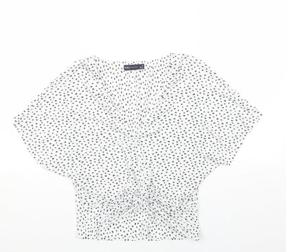 Womens UK Size 6 Marks and Spencer White Basic Blouse
