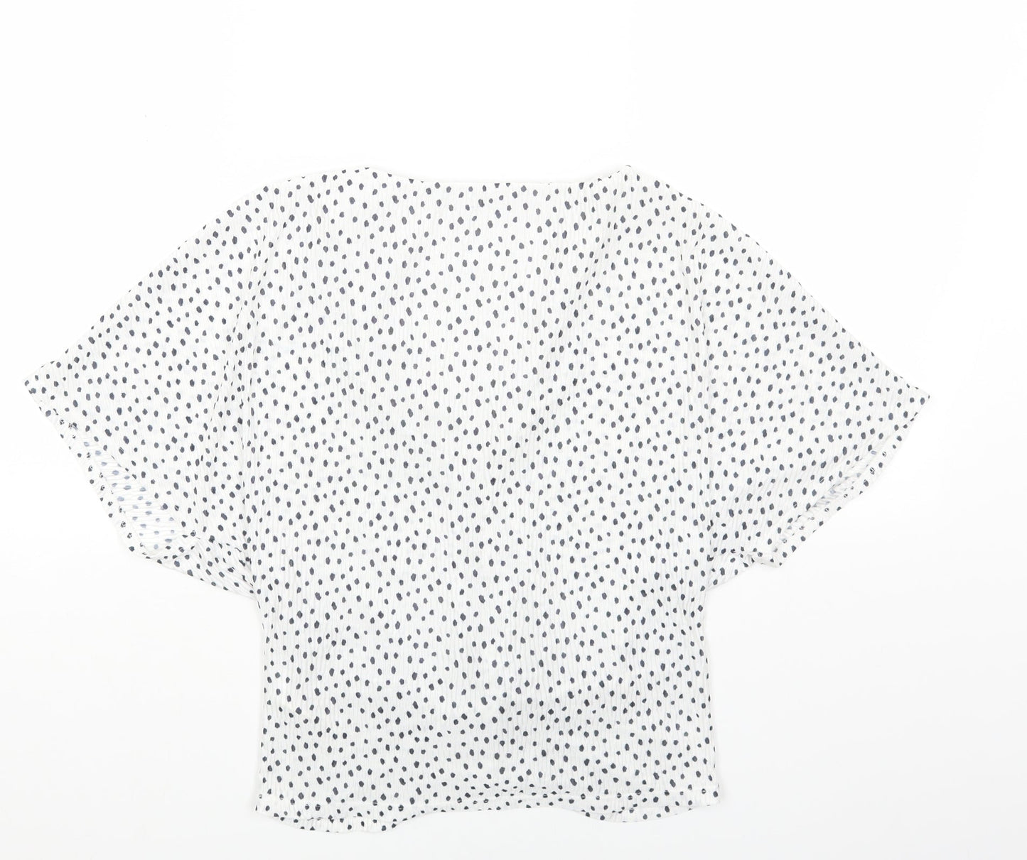Womens UK Size 6 Marks and Spencer White Basic Blouse