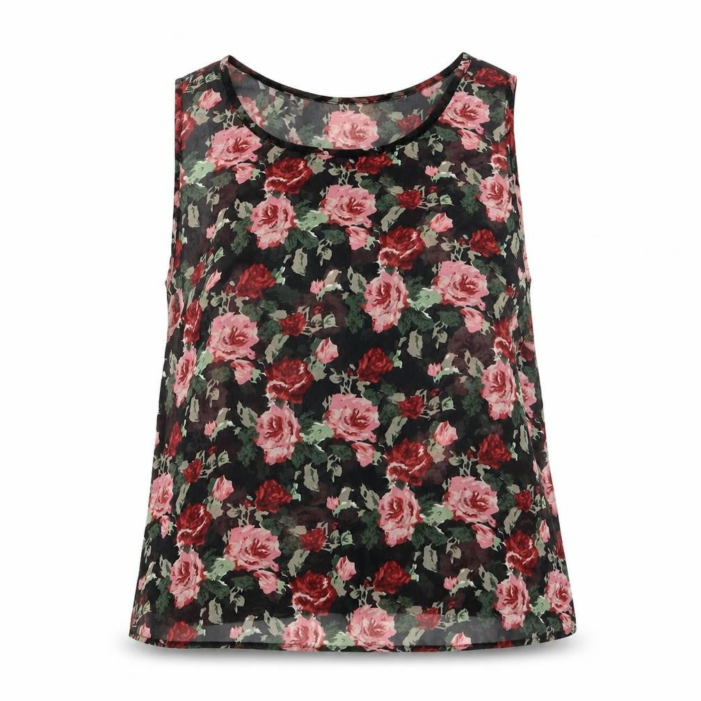 Womens UK Size 10 Select Black Basic Tank