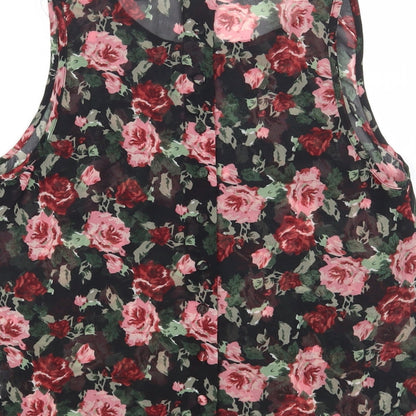 Womens UK Size 10 Select Black Basic Tank