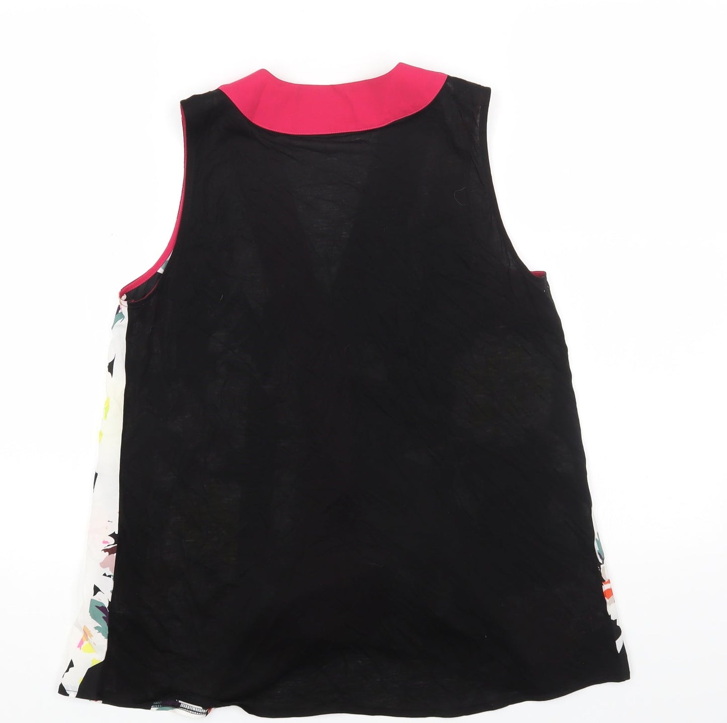 Womens UK Size S French Connection Black Basic Blouse