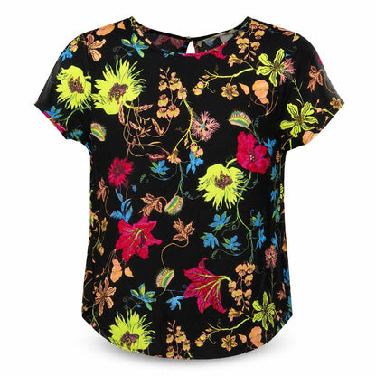 Womens UK Size 6 H&M Black Basic Blouse