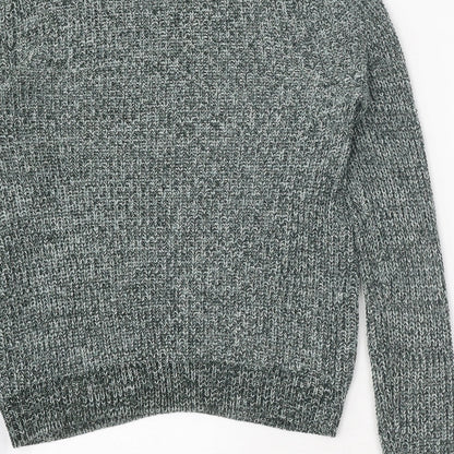 Womens UK Size S H&M Green Pullover Jumper