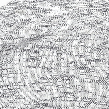 Marks and Spencer White 100% Cotton Cardigan Jumper Size 3-6 Months Button