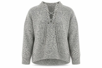 Womens UK Size M Atmosphere Grey Pullover Jumper