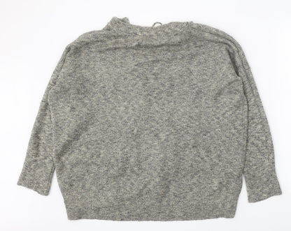Womens UK Size M Atmosphere Grey Pullover Jumper