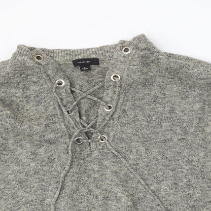 Womens UK Size M Atmosphere Grey Pullover Jumper