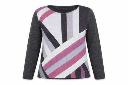 Womens UK Size 16 Afibel Multicoloured Pullover Jumper