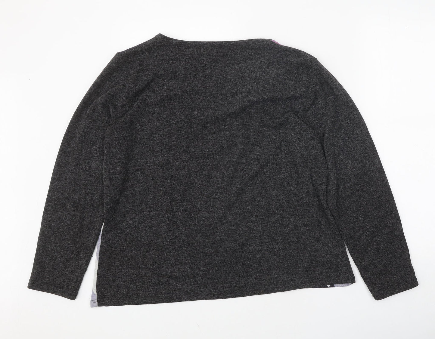 Womens UK Size 16 Afibel Multicoloured Pullover Jumper
