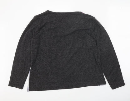 Womens UK Size 16 Afibel Multicoloured Pullover Jumper