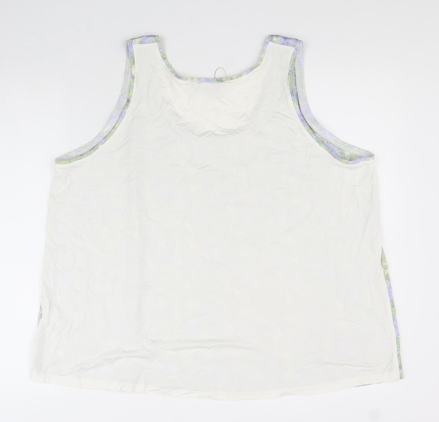 Womens UK Size 18 Marks and Spencer Multicoloured Basic Tank