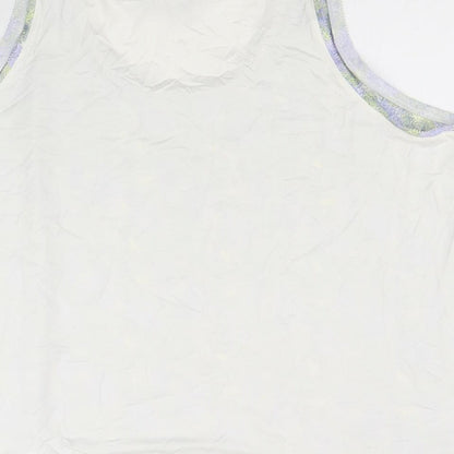Womens UK Size 18 Marks and Spencer Multicoloured Basic Tank